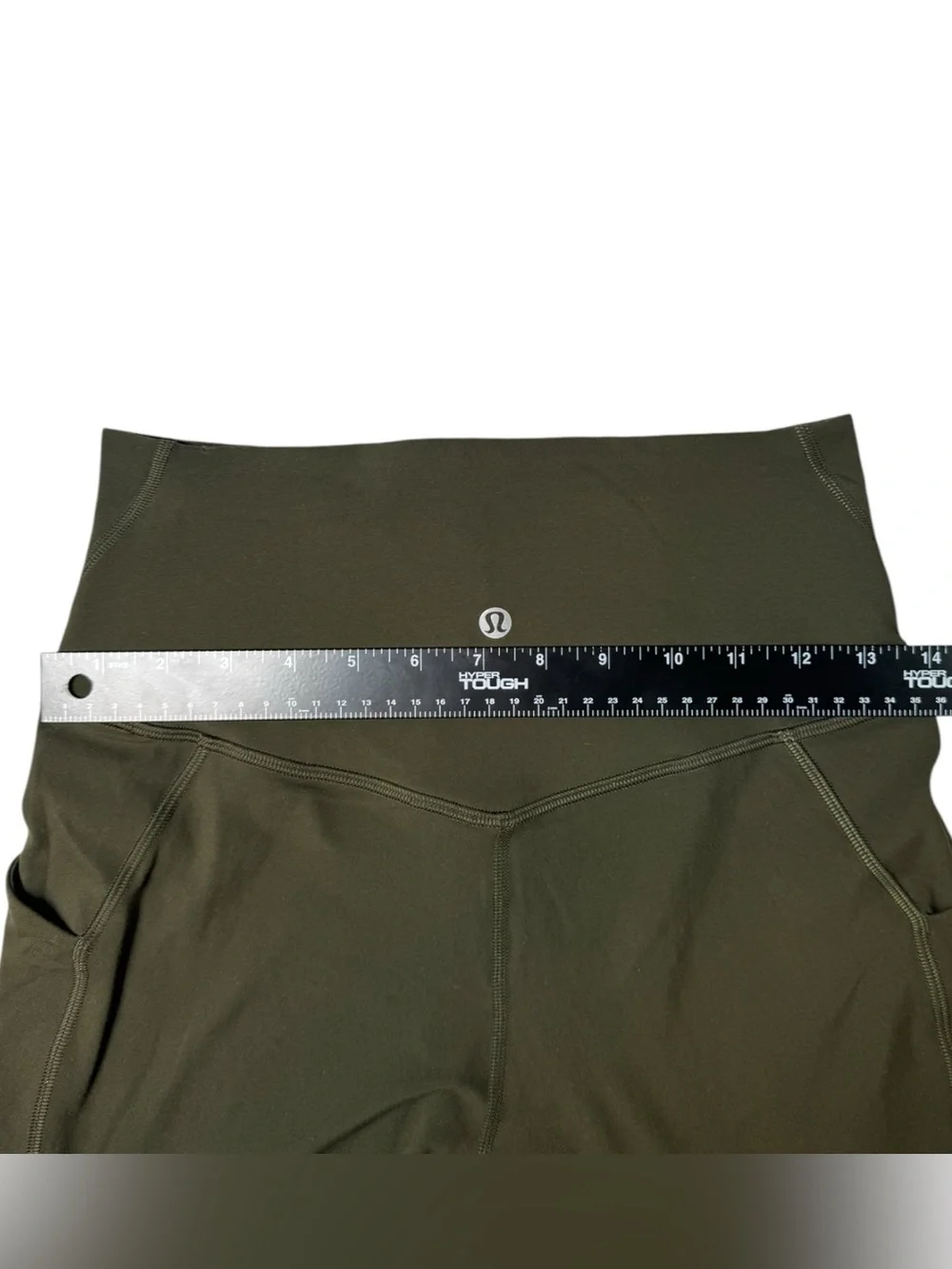 Lululemon Fast & Free High Rise Leggings Olive Green Size 6